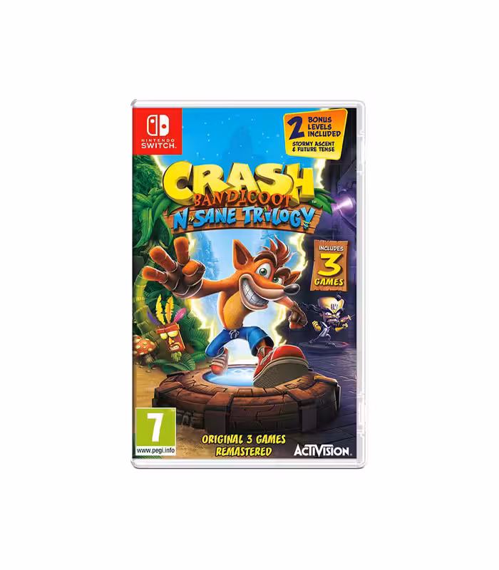 بازی Crash Bandicoot N. Sane Trilogy برای نینتندو سوییچ