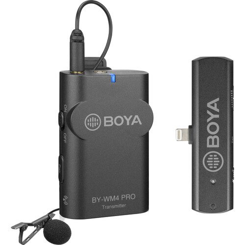 میکروفون بی سیم بویا مدل Boya BY-WM4 Pro-K3 برای آیفون