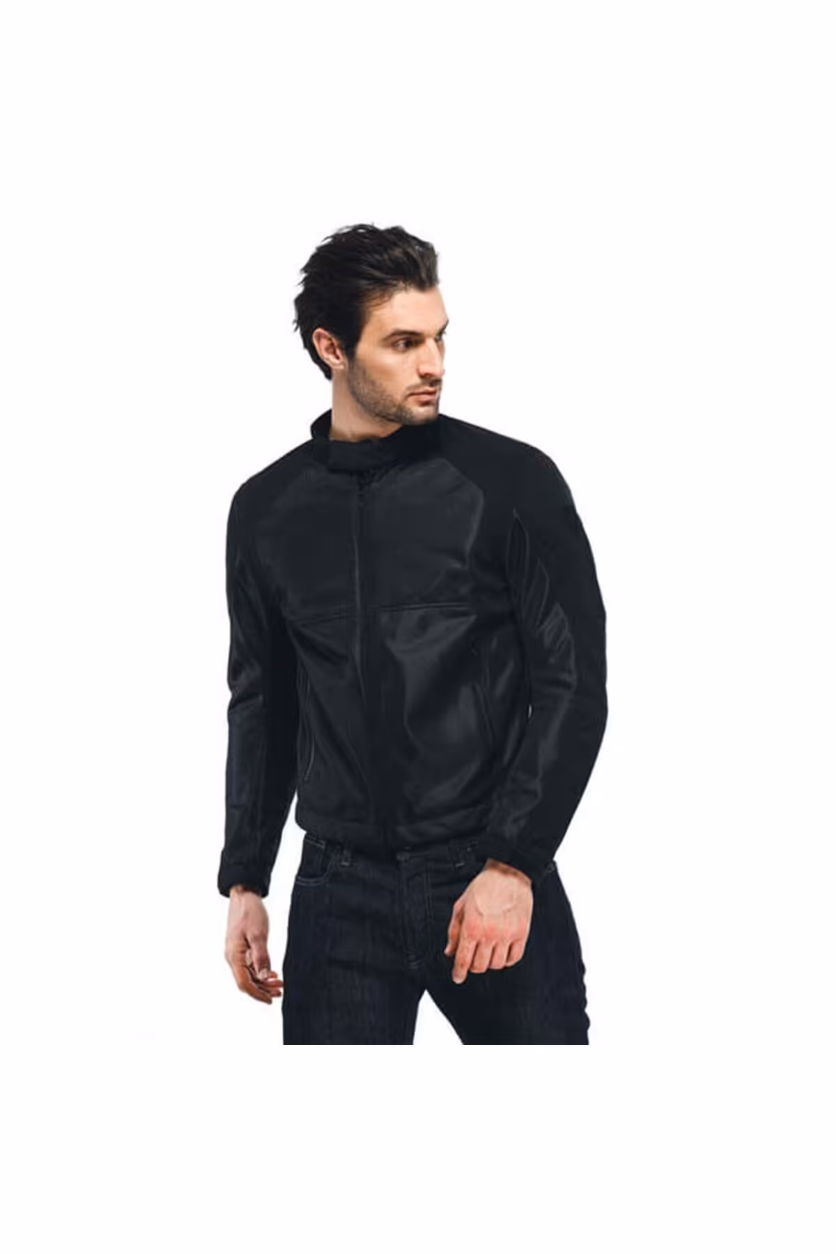 کاپشن موتورسوار مشکی مردانه و زنانه موتور کت نساجی سیاه سویا داینس Dainese