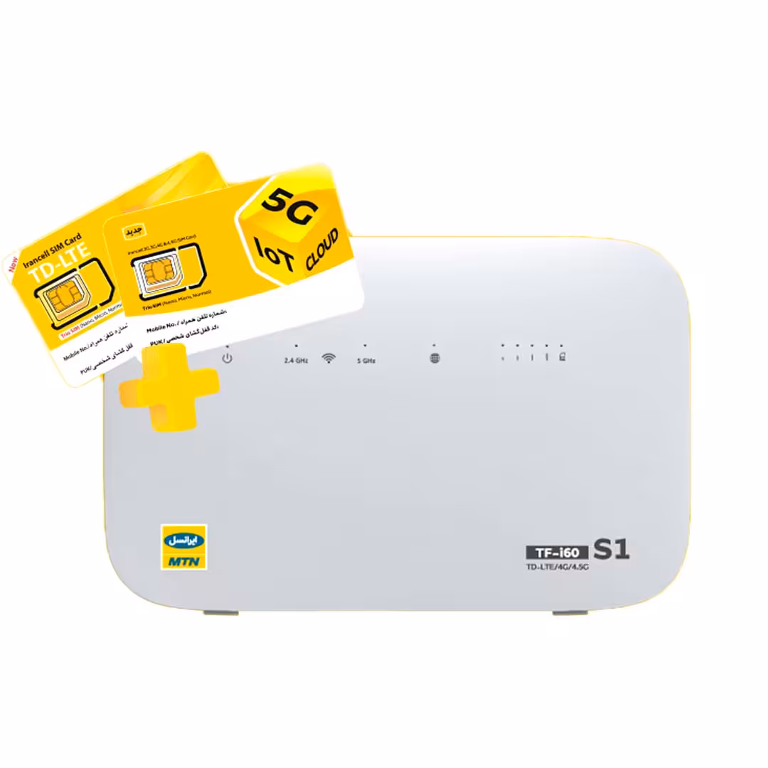 مودم TD-LTE / 4.5G ایرانسل مدل TF-I60 S1