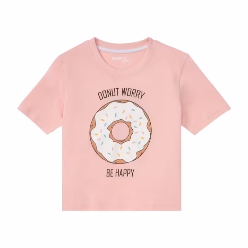 کراپ دخترانه جذاب دونات 
برند پپرتز
صد در صد نخ