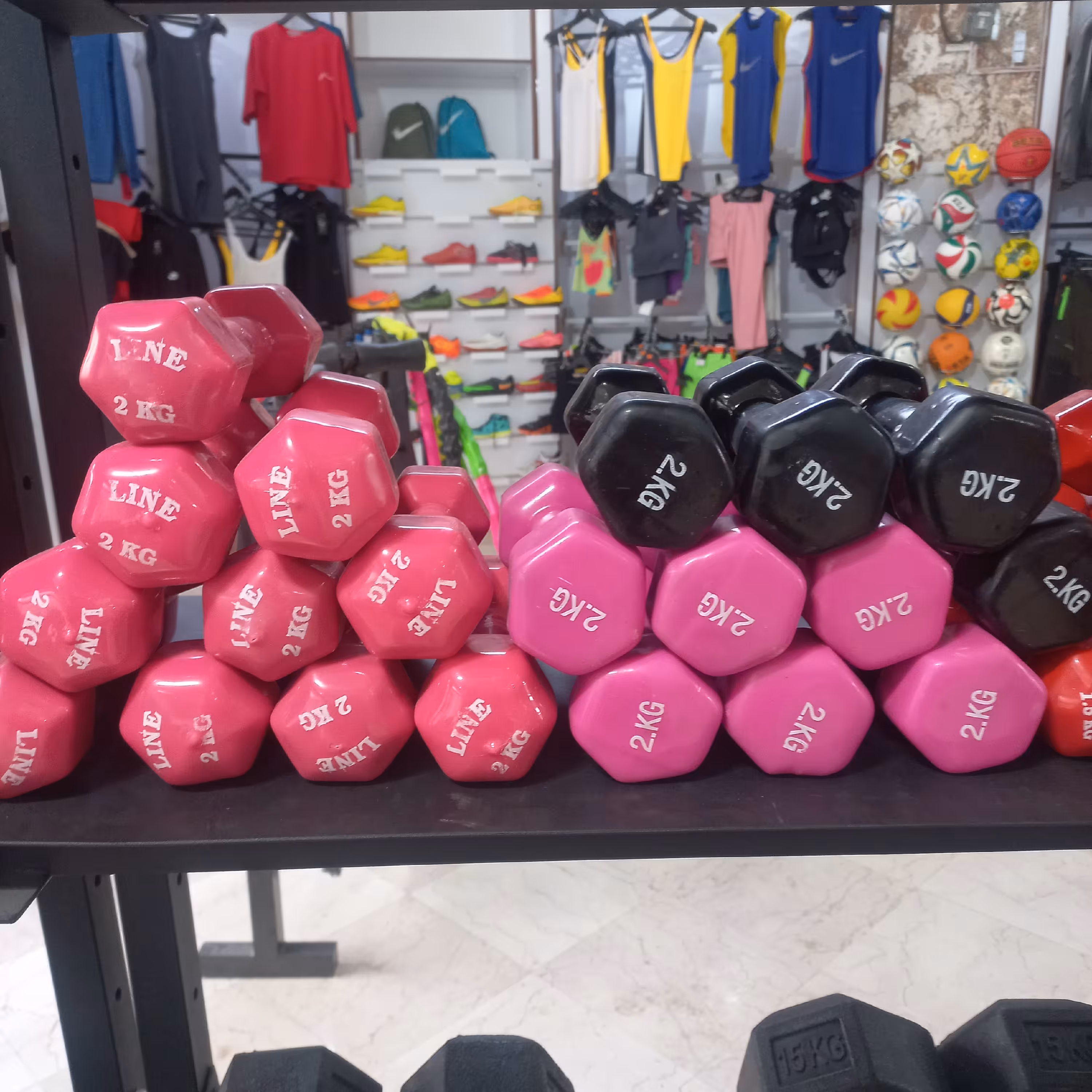 دمبل 2 کیلویی ایروبیک ( جفتی)