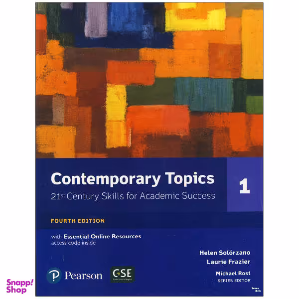 کتاب Contemporary Topics 1 اثر Helen S Solorzano and Laurie L Frazier انتشارات زبان مهر