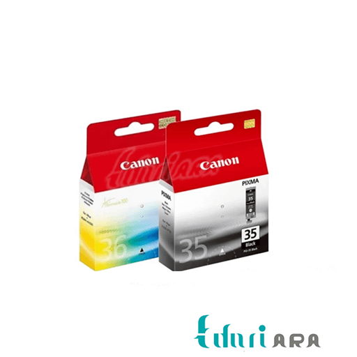 کارتریج جوهرافشان کانن CLI-36 - PGI-35 رنگی و مشکی
