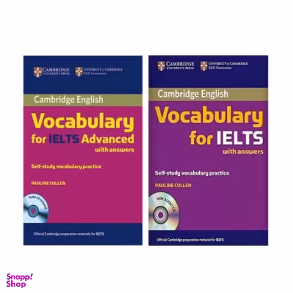 مجموعه 2 جلدی کتاب Vocabulary for IELTS انتشارات Cambridge