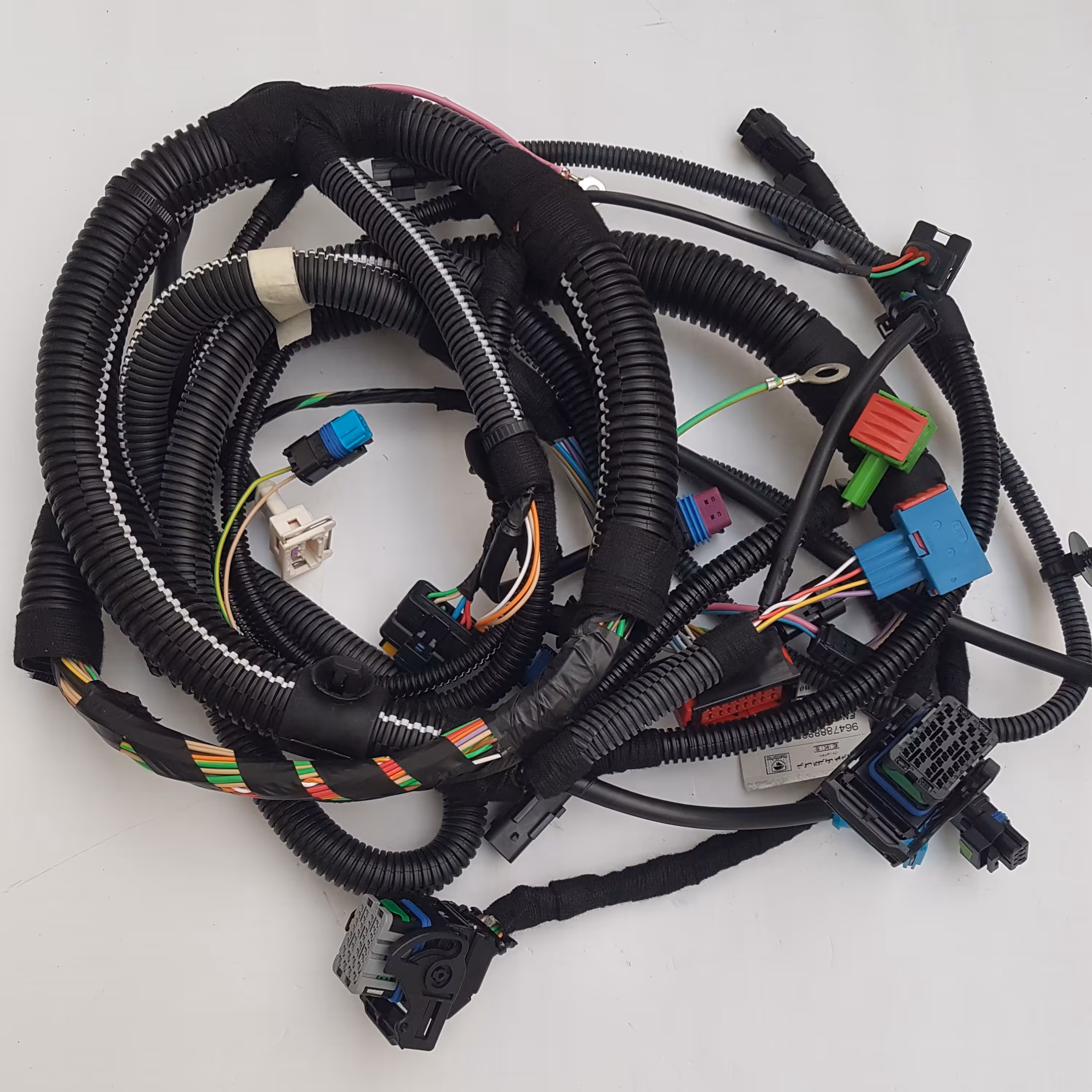 سیم کشی موتور پژو 206 تیپ 2  با کامپیوتر ساژم