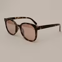 عینک آفتابی کائوچویی یونیسکس یووی 400 به همراه جلدزیپی و دستمال