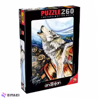 پازل 260 تکه آناتولین مدل Howling Wolf کد 3328