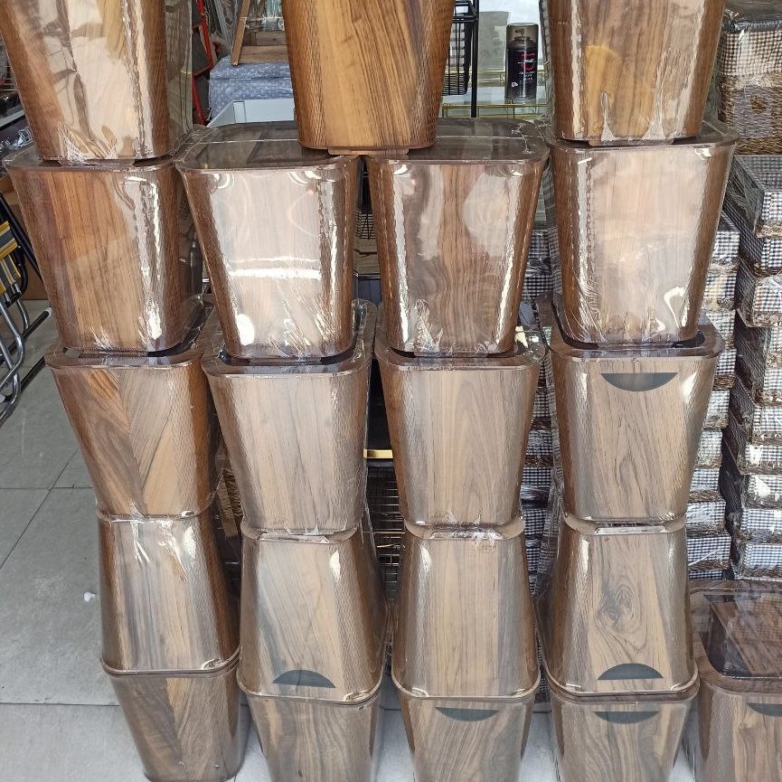 سطل و دستمال چوبی یک عددی