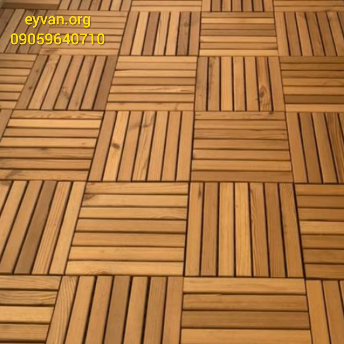 چوب ضد آب کف حیاط کد 5050