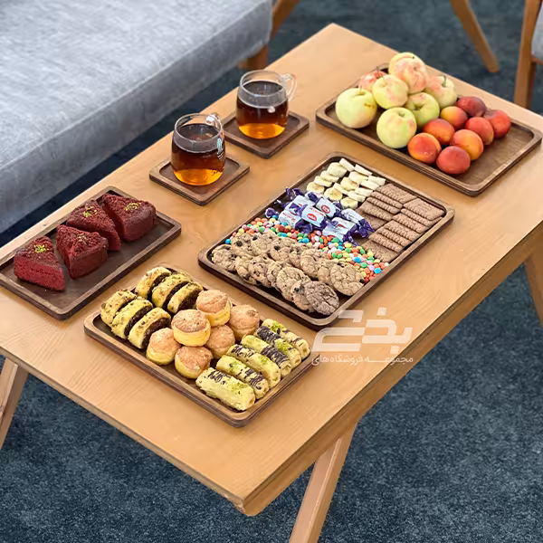 سینی سرو 6 تیکه مستطیل ایت