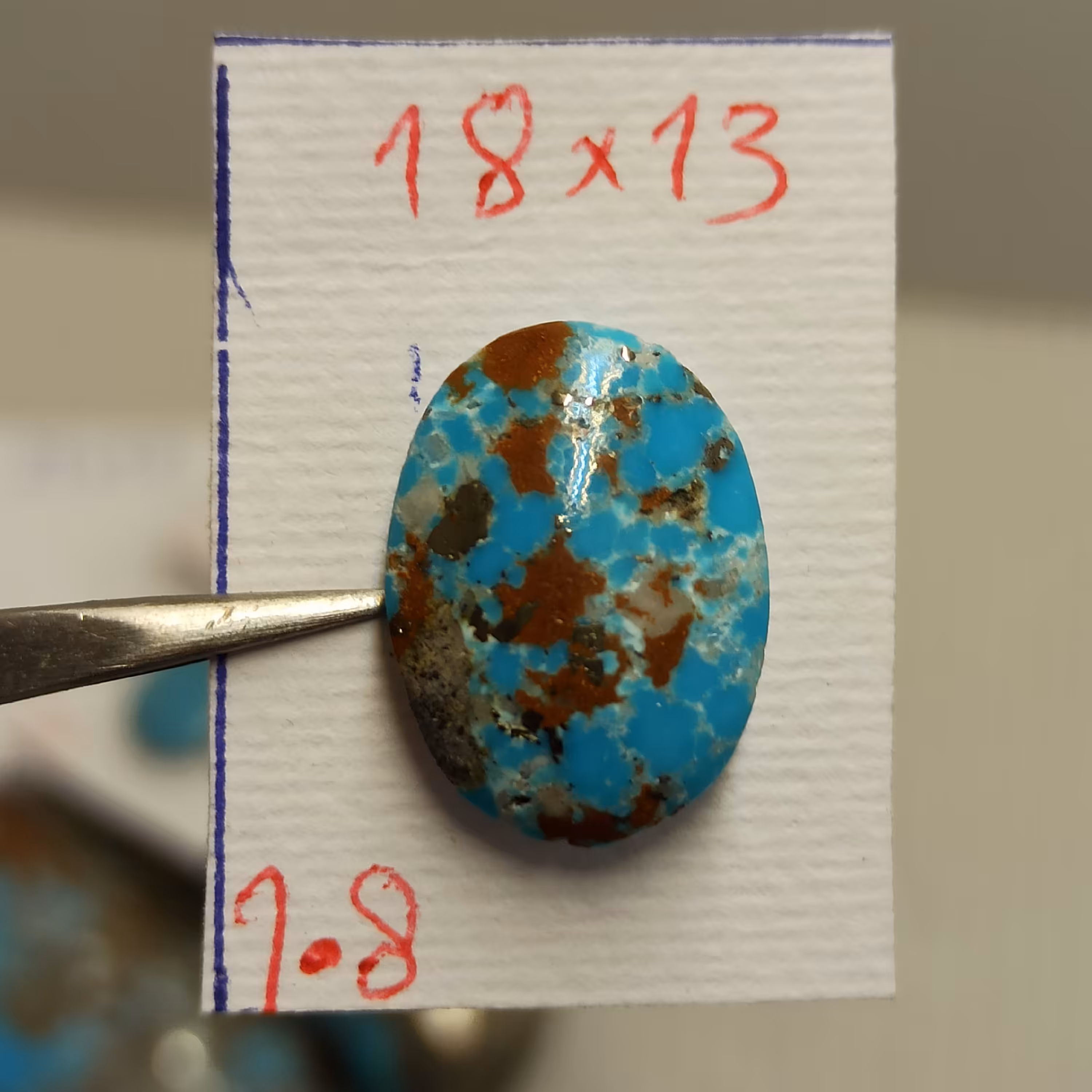 سنگ فیروزه طبیعی شجر تمام مغز