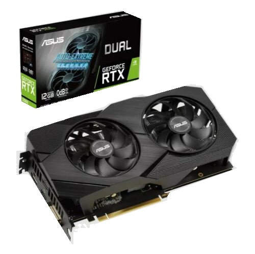 کارت گرافیک  ایسوس مدل DUAL-RTX2060-12G-EVO حافظه 12 گیگابایت