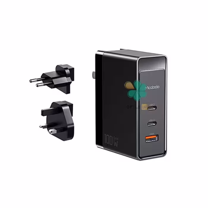 شارژر سریع 3 پورت مک دودو Mcdodo CH-810 Pro GaN 100W