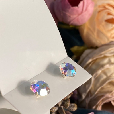 گوشواره نقره عیار 925 حک شده روی گوشواره کادو بینظیربرای تولد