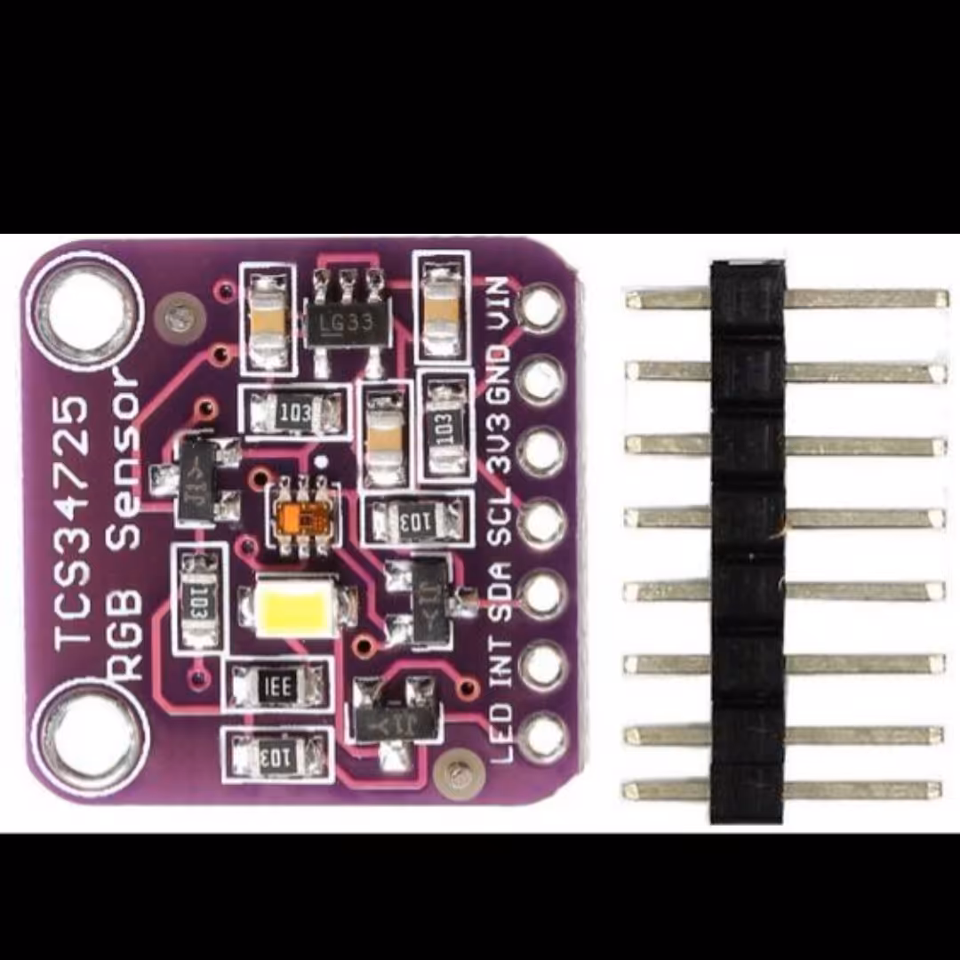 ماژول سنسور تشخیص رنگ  TCS34725 سنسور RGB فوق دقیق