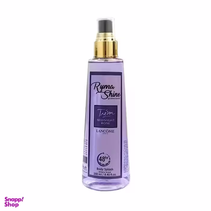 بادی‌ اسپلش زنانه ریما شاین (Ryma Shine) مدل Midnight Rose حجم 250 میلی‌‌لیتر