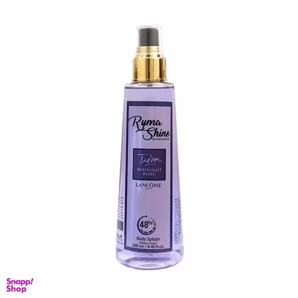 بادی‌ اسپلش زنانه ریما شاین (Ryma Shine) مدل Midnight Rose حجم 250 میلی‌‌لیتر