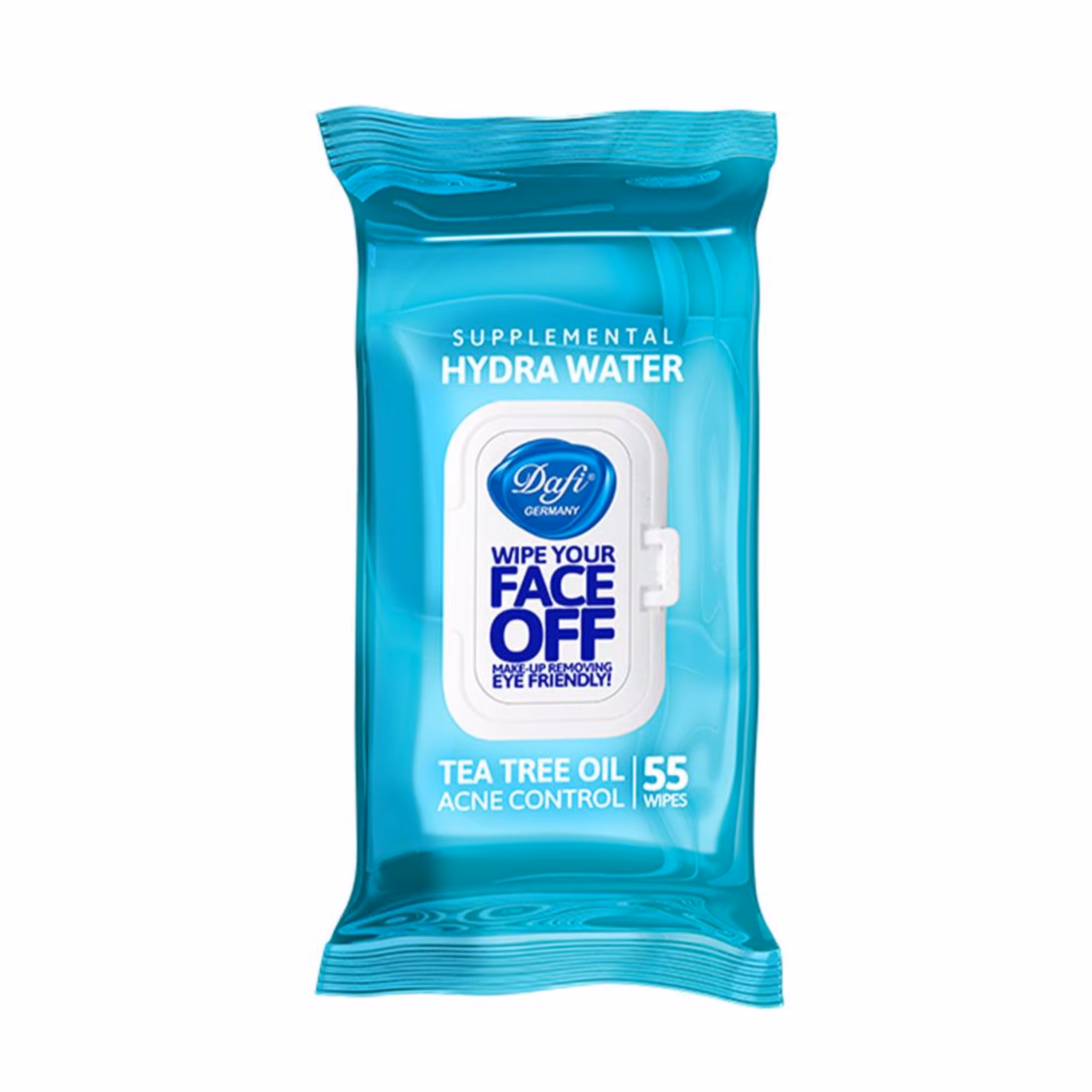 دستمال مرطوب درب دار دافی مدل HYDRA WATER بسته 55 عددی