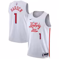 لباس سفید فیلادلفیا سونی سیکسرز سیتی ادیشن 2023-2022