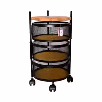 سبد سیب زمینی و پیاز 3طبقه یونیک مدل کاریزما کد 2956