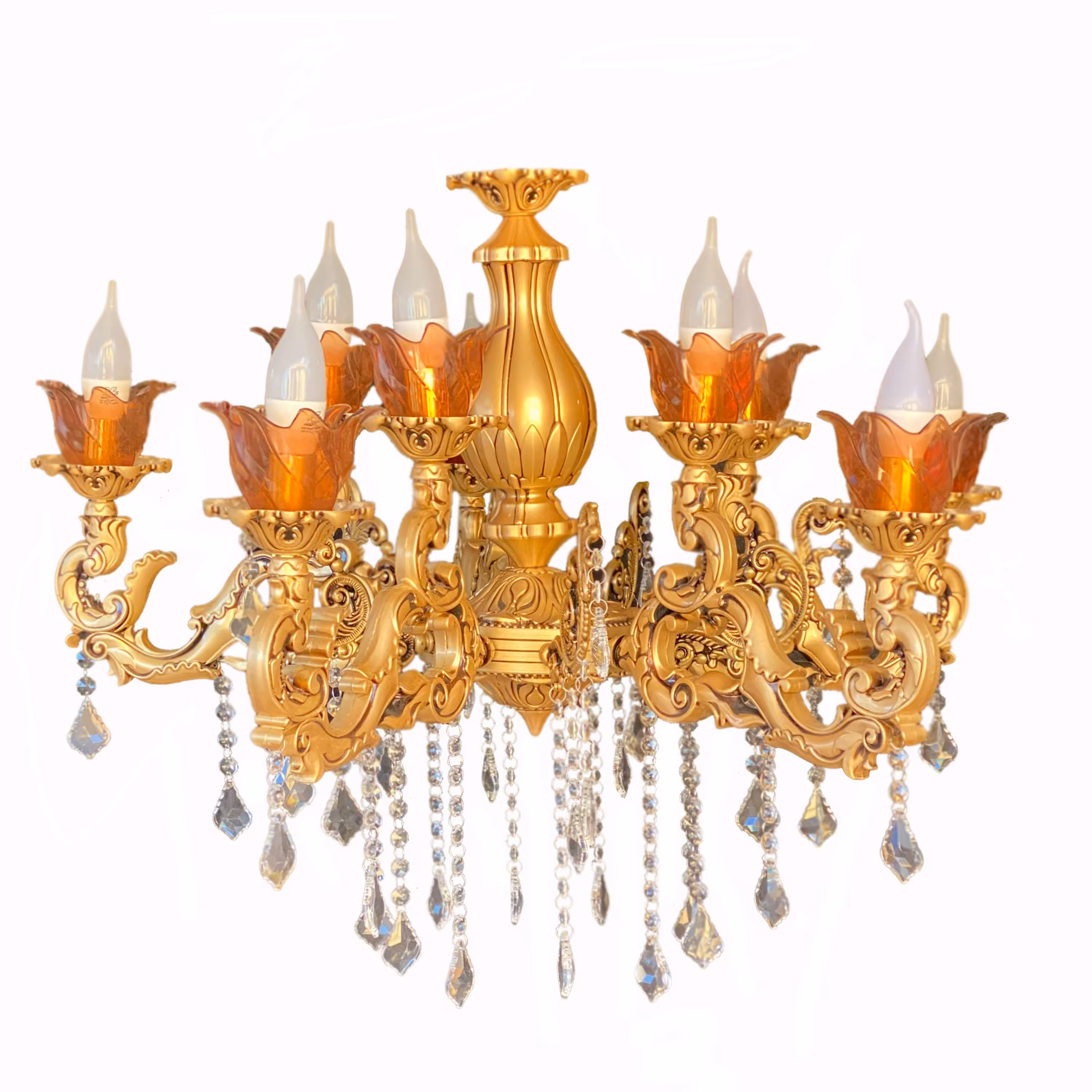 لوستر  5 شاخه 10 شعله abs مدل آناهیتا کد 2001