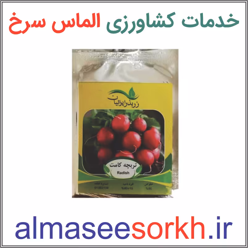 بذر تربچه خارجی | گیاه پزشکی الماس سرخ