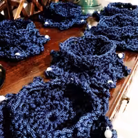 سلام امسال یه سفره هفت سین متفاوت داشته باشین با نخ مکرومه 