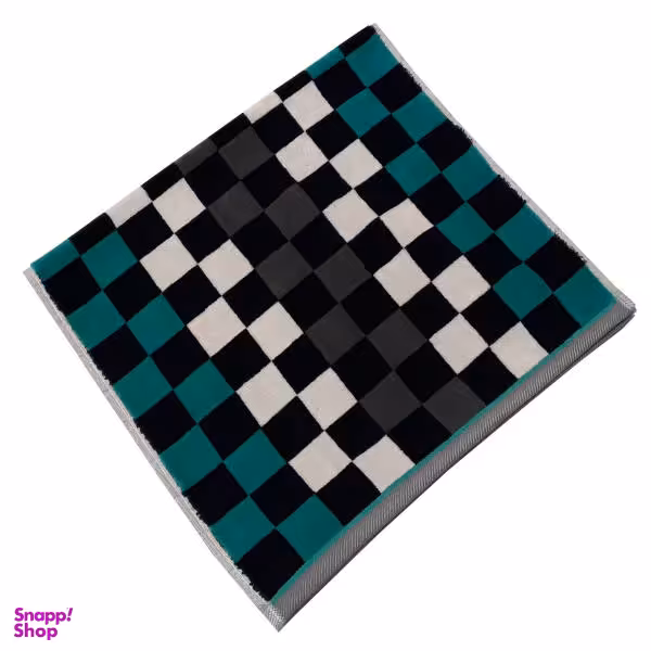 حوله دستی ماندگار مدل شطرنجی کد 4411 سایز 40x80 سانتی متر