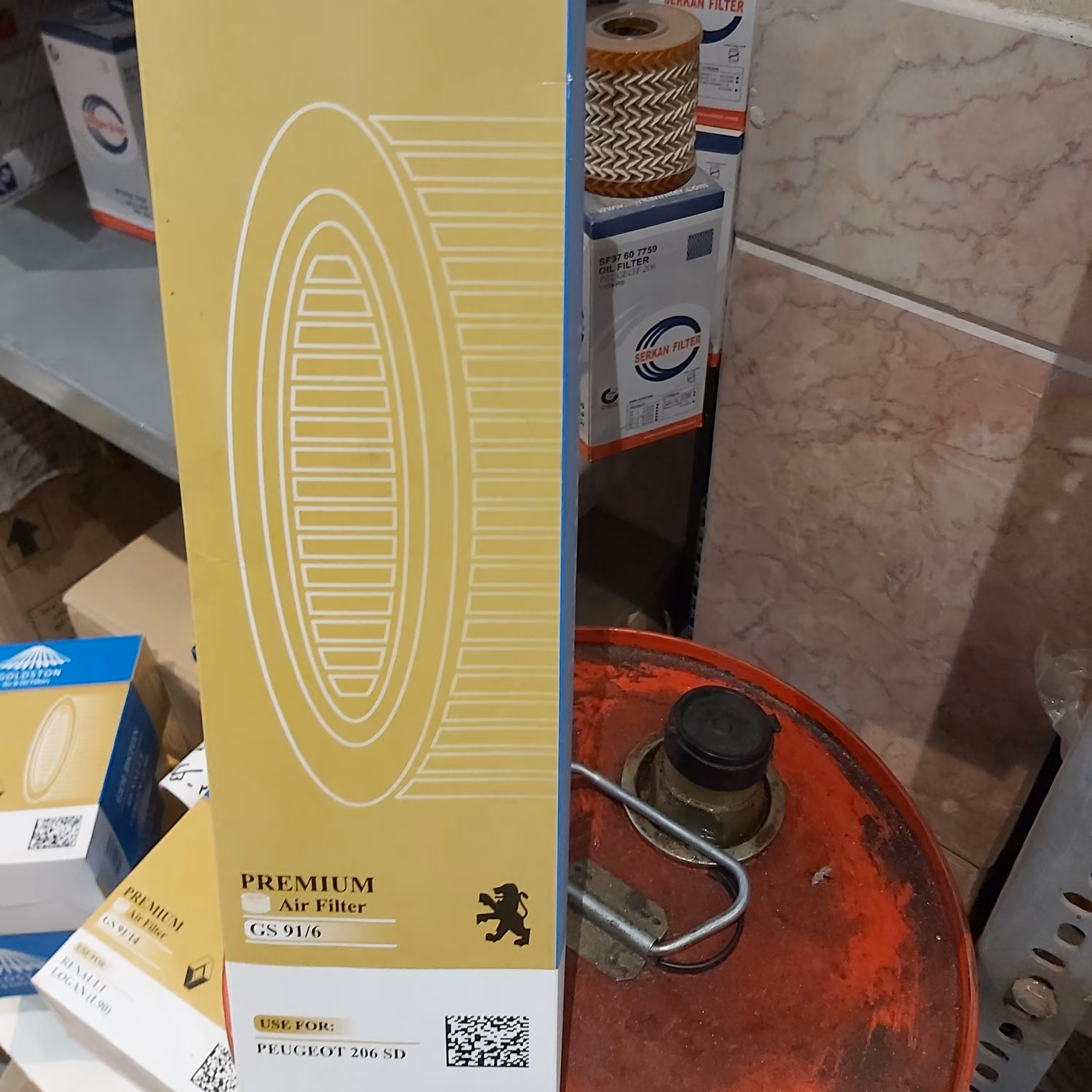 فیلتر هوا پژو206SD و رانا و دانگ فنگ و 207 وsLxو Tu5