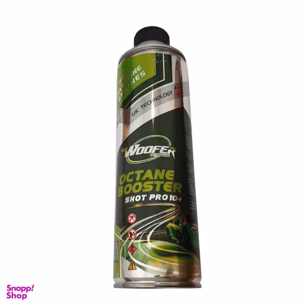 مکمل سوخت خودرو ووفر کد +10 حجم 500 میلی لیتر