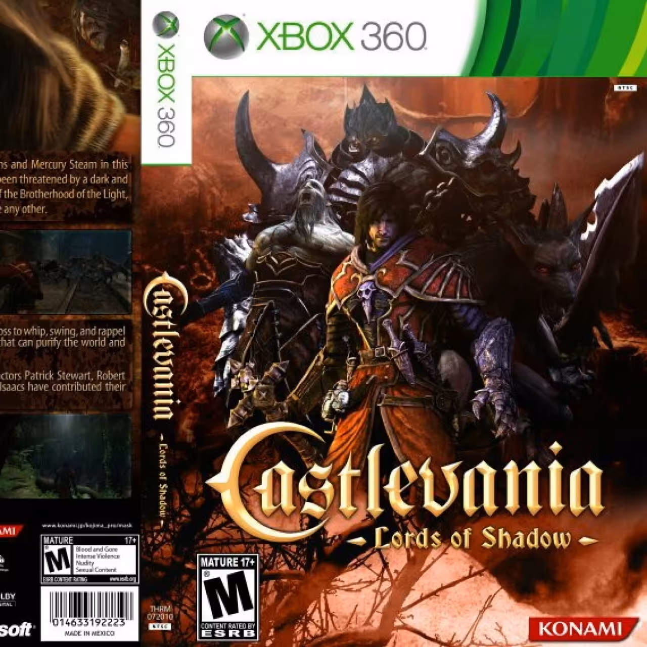بازی CASTLEVANIA LORDS OF SHADOW مخصوص XBOX 360
