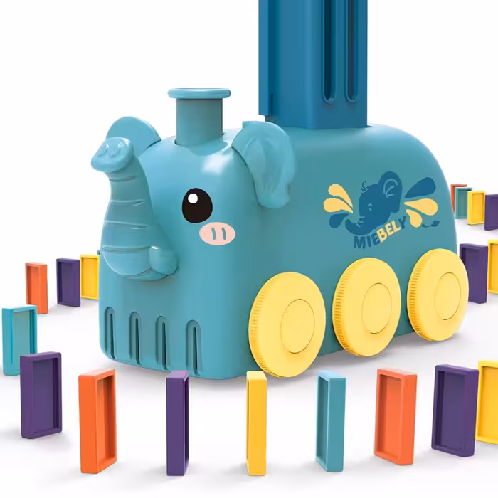 اسباب بازی فیل دومینو ساز Miebely