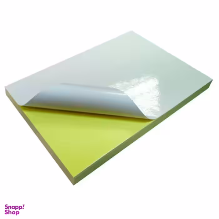 کاغذ A4 پشت چسبدار کد G1000 بسته 100 عددی