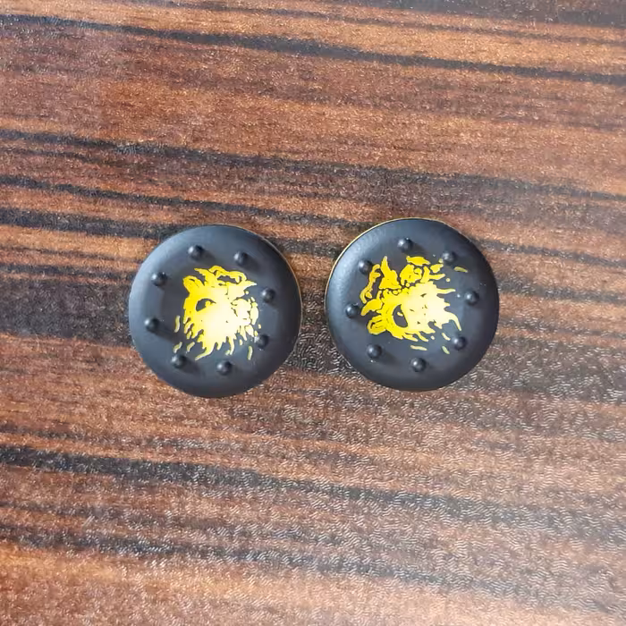 روکش انالوگ دسته بازی پلی استیشن و ایکس باکس طرح دار بسته 2 عددی 