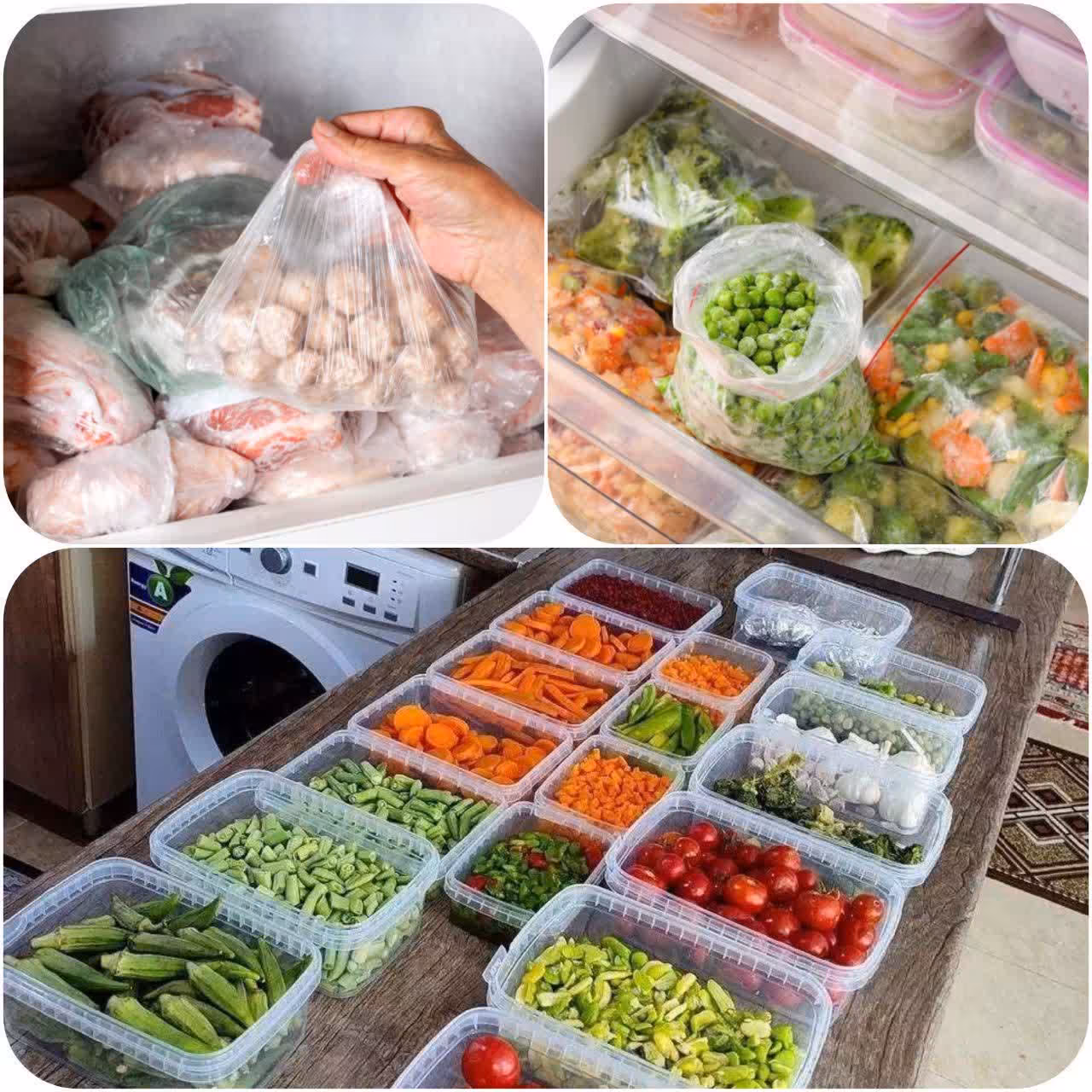 ظرف فریزری نظم دهنده یخچال 1200سی سی