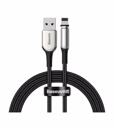 کابل مگنتی لایتنینگ باسئوس مدل Zinc Magnetic CALXC-I01 طول 2 متر