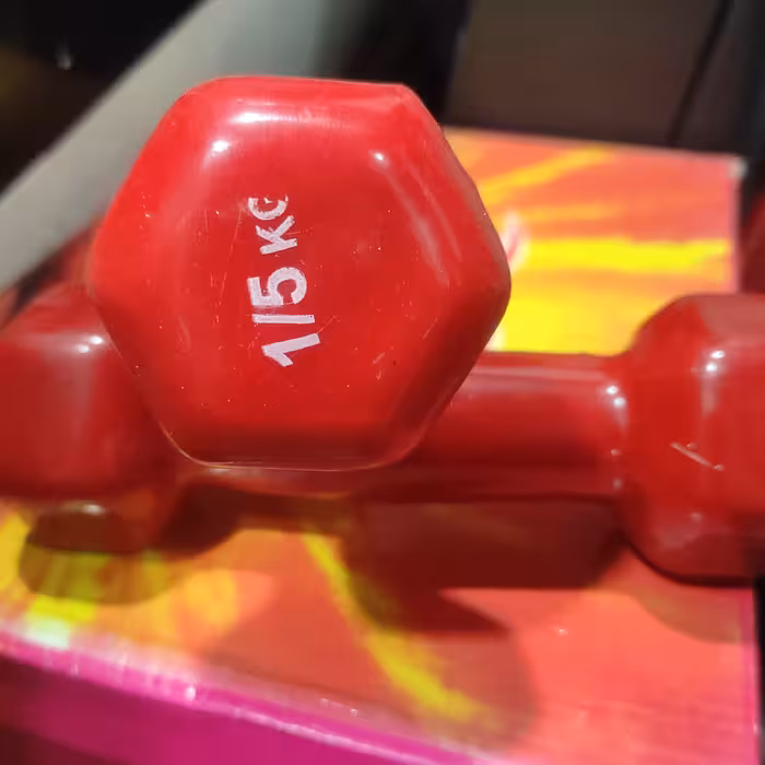 وزنه دمبل 1.5کیلویی بانوان