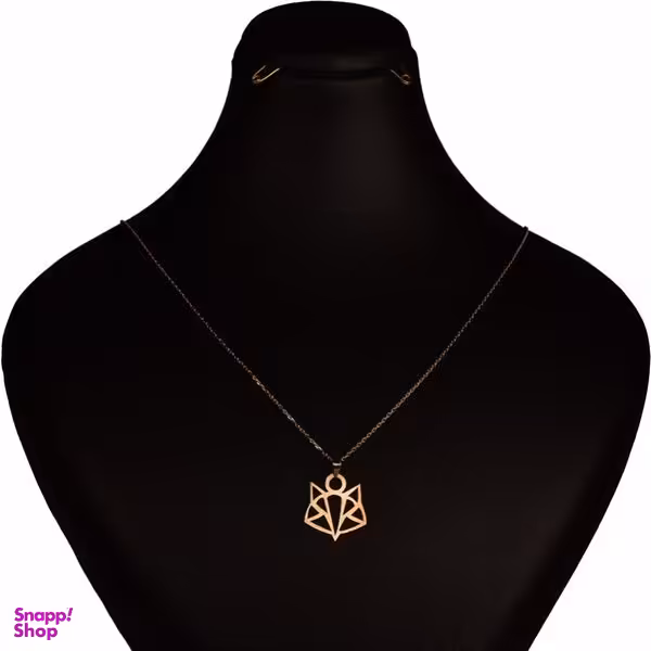 گردنبند طلا 18 عیار زنانه شمیم گلد گالری مدل روباه