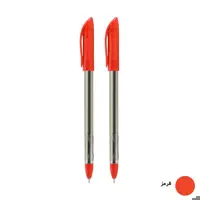 خودکار پنتر مدل آنتی باکتریال کد DP-105 - نوک 0.7 - بسته 2 عددی - قرمز