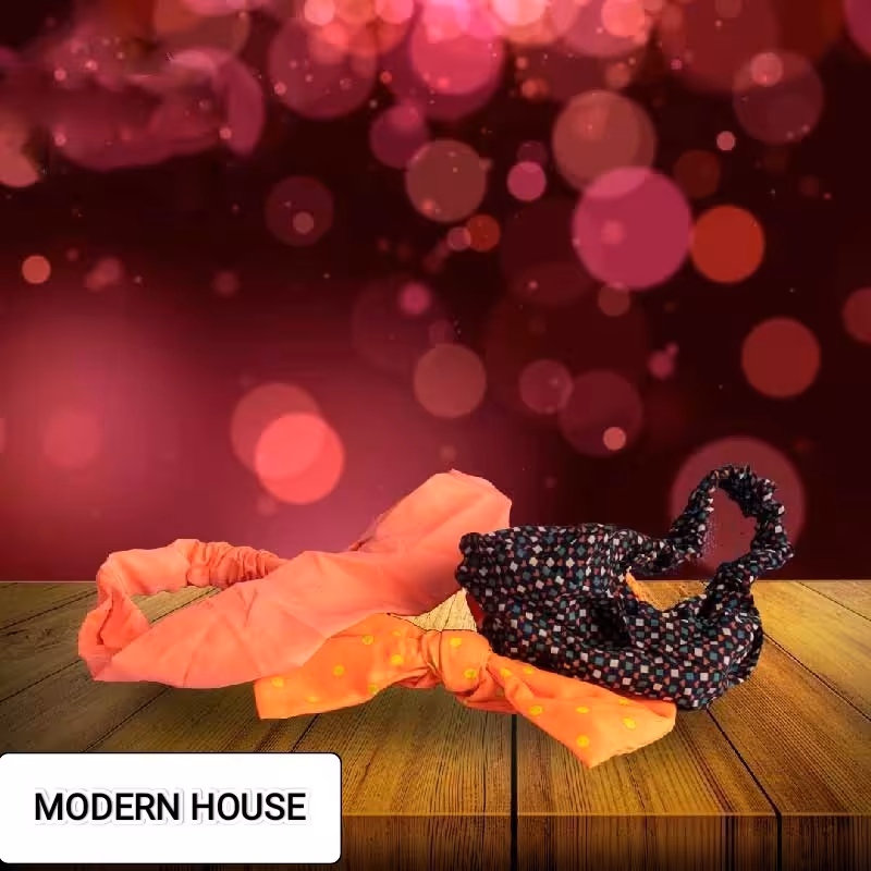 هد بند جور پارچه ای موجود در رنگ و مدل های مختلف در خانه مدرن 