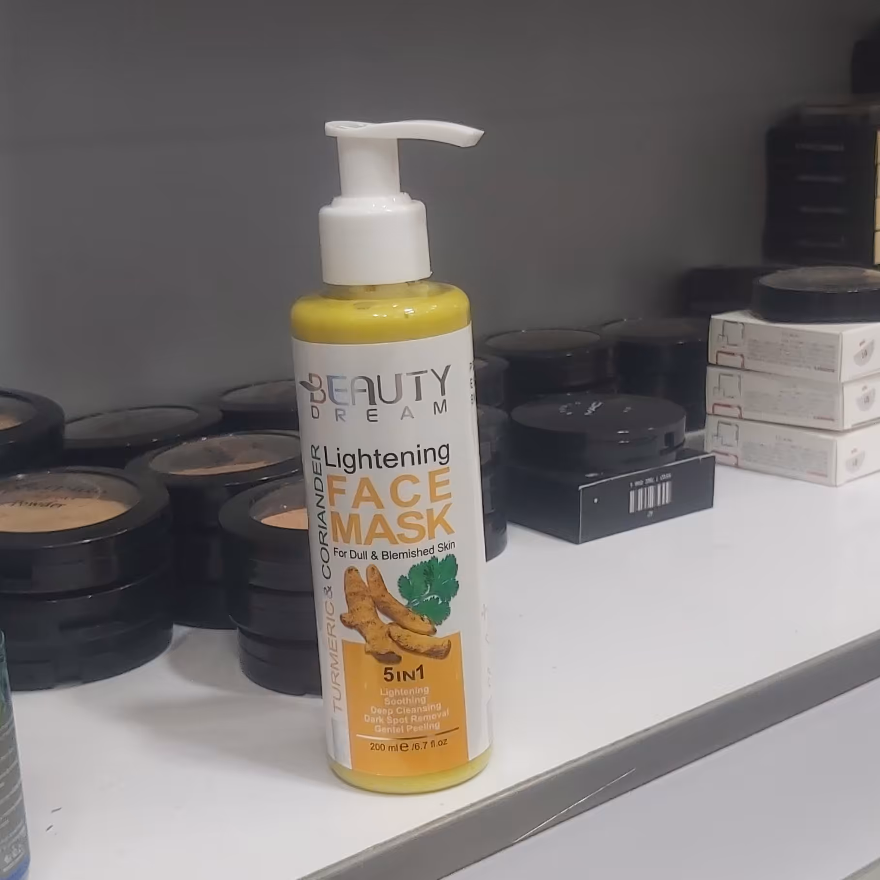 ماسک صورت زردوچوبه ژینووا مخصوص پدست های کدر