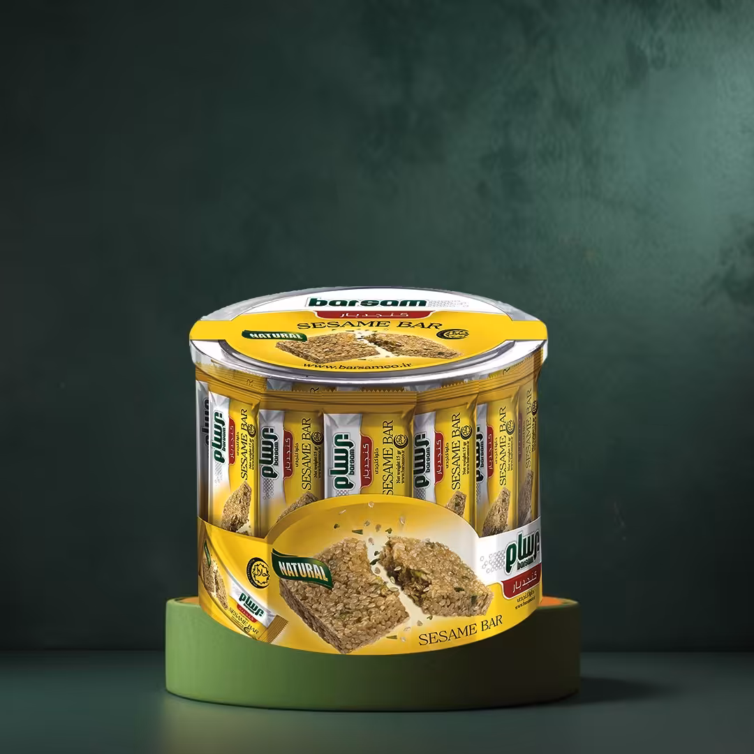 کنجدبار 375 گرمی(بسته 25 عددی)