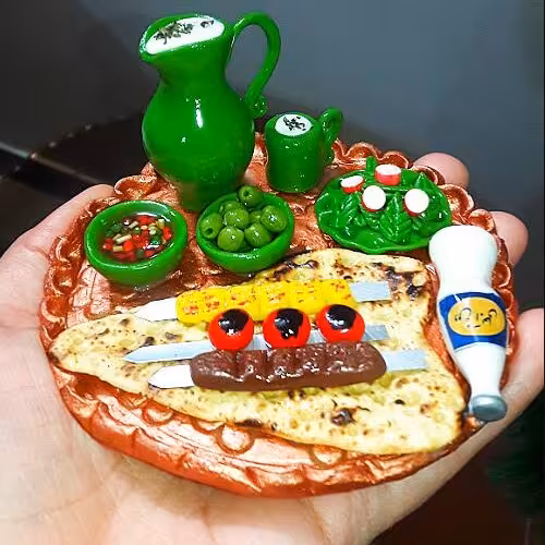  مگنت تزیینی، دکوری سینی غذا2