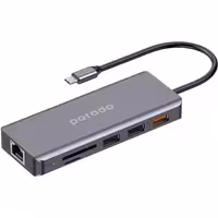 مولتی پورت پرودو مدل Porodo 9in1 USB-C Hub Porodo PD-91CHB-GY
