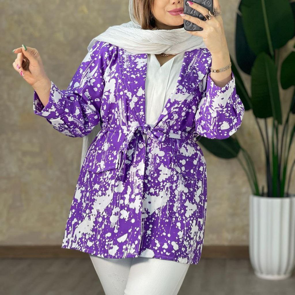 مانتو کوتاه ابرنگی