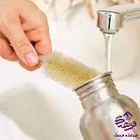 بطری شور دسته چوبی کاج سفید