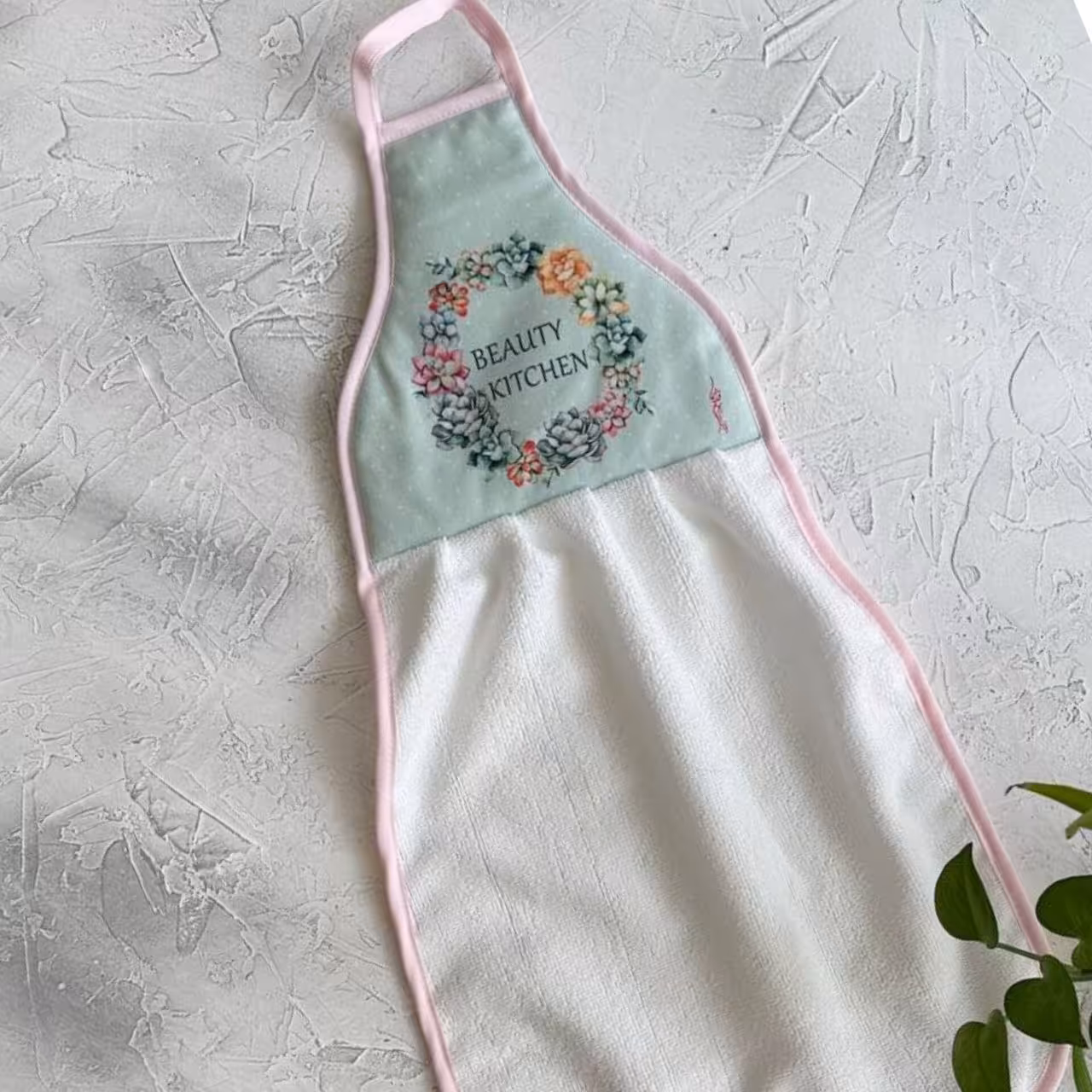 حوله آشپزخانه مدل پرگل طرح 55