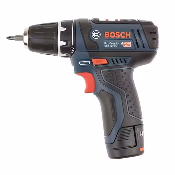 دریل پیچ گوشتی شارژی بوش 12 ولت مدل GSR 12V-15