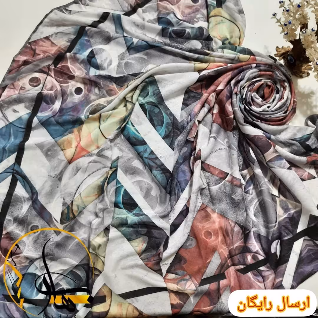 روسری نخ کریستال نگینی 301